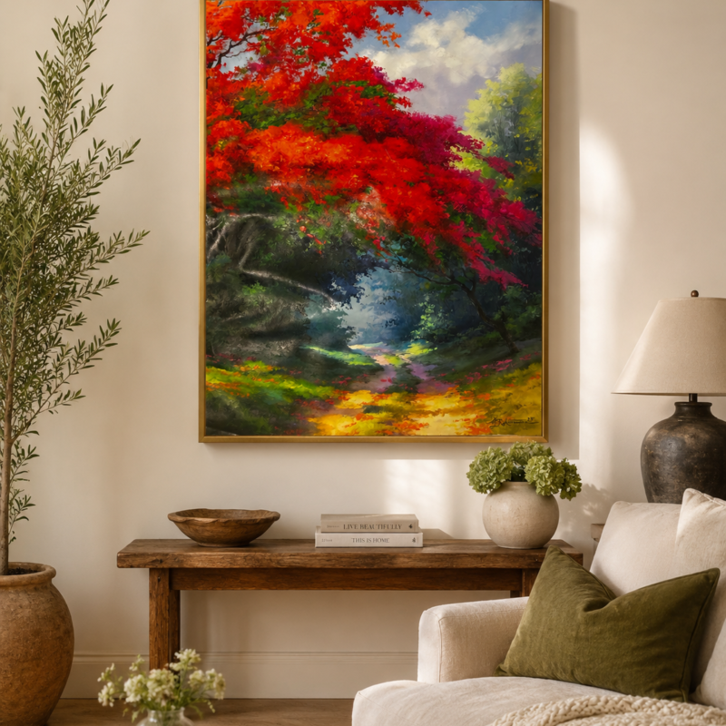 The Flame Trees